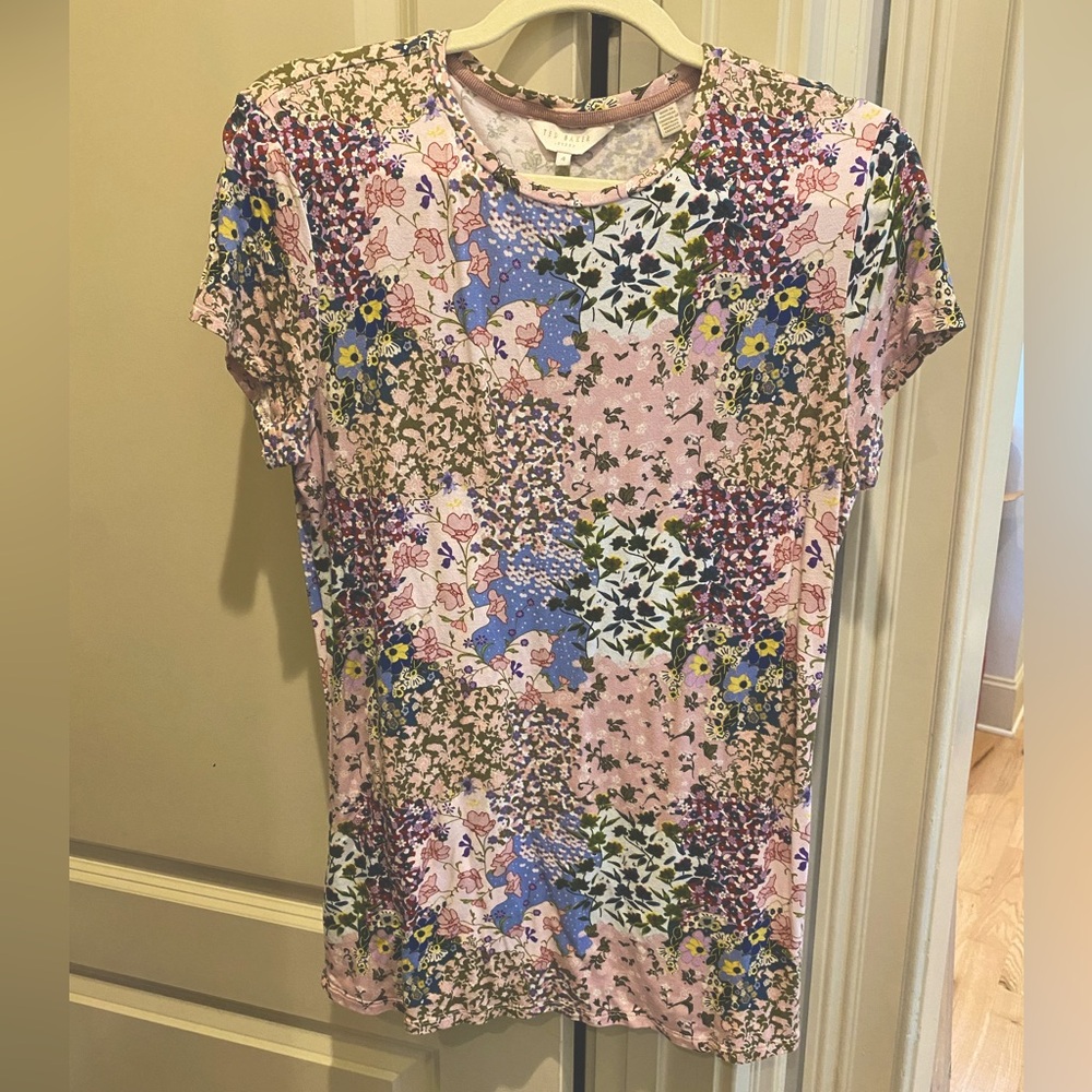 Floral fitted tee by Ted Baker London